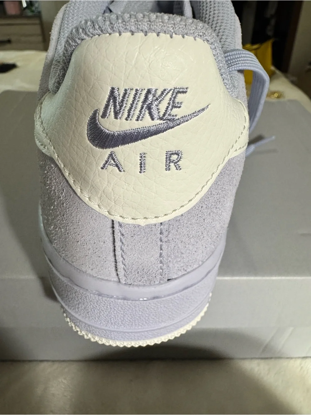 Nike Kids Air Force 1 Low - Lavender & White